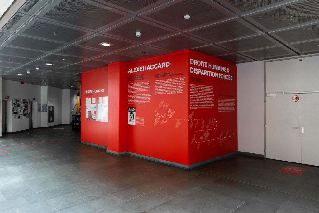 Alexei Jaccard - Unige - Graphic Mural Intervention